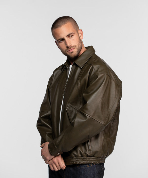 Mirage Blouson aviateur cuir homme – Daytona 73 - Main Image