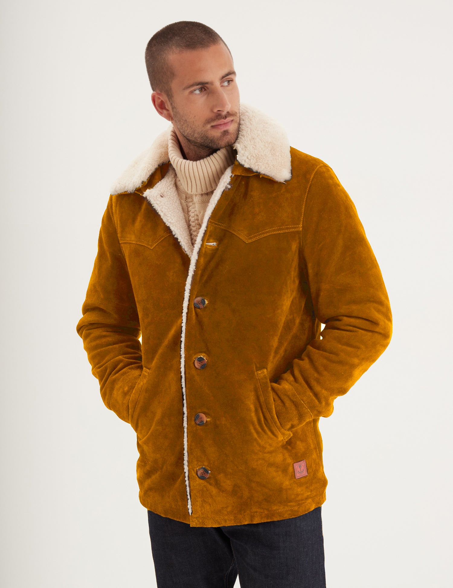 Caravan buffalo suede jacket