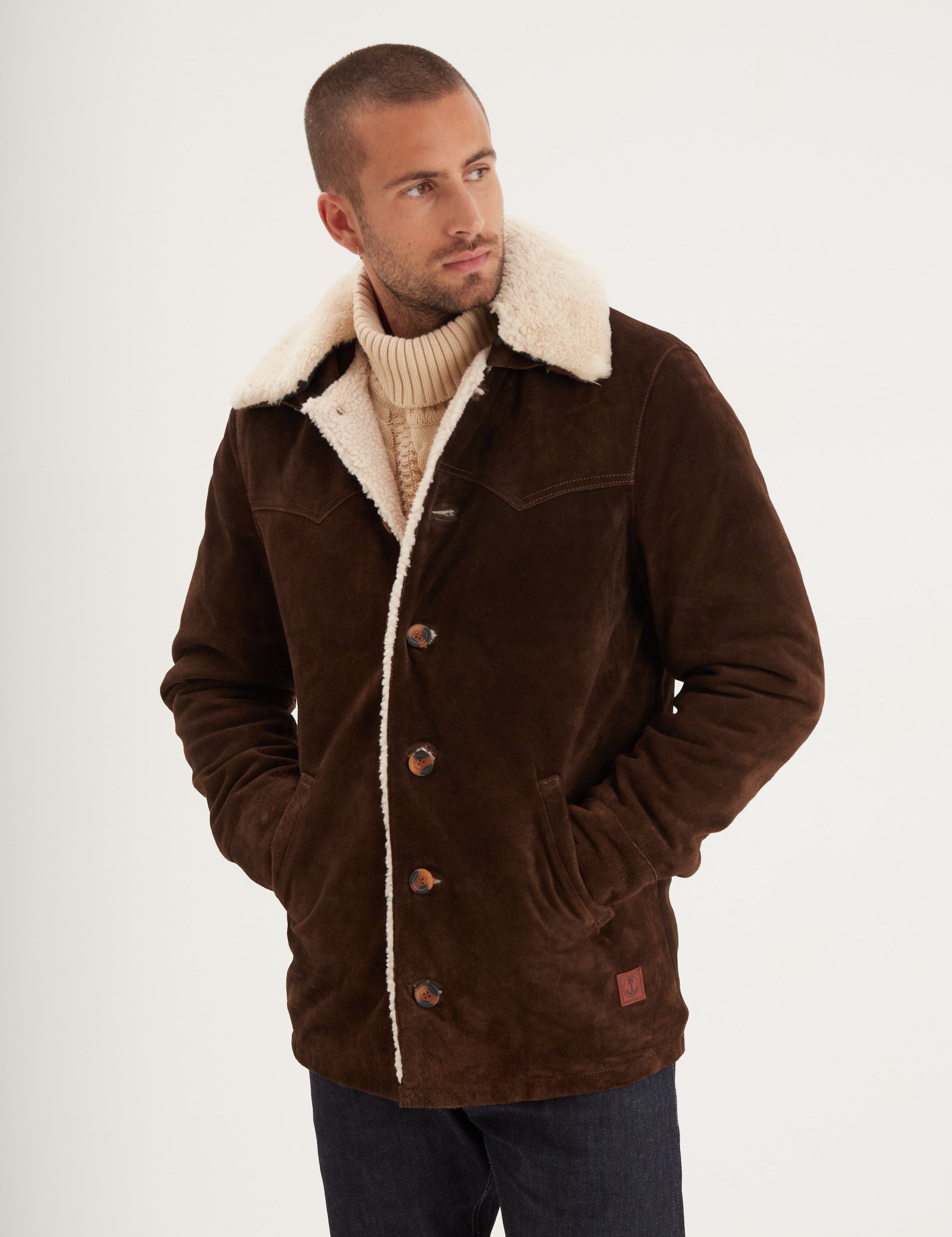 Caravan buffalo suede jacket