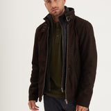 Ford - Blouson cuir homme marron