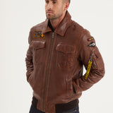 Guynemer - Blouson aviateur cuir