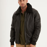 Johnson - Blouson aviateur cuir