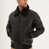 Johnson - Blouson aviateur cuir