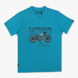 Kooskiar - T-shirt moto vintage