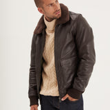 Mirage - Blouson aviateur cuir homme