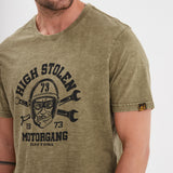 Monroe - T-shirt moto vintage