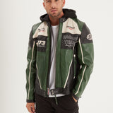 Perez - Blouson cuir motard