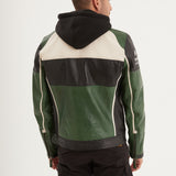 Perez - Blouson cuir motard