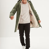 Regen - Parka longue en sherpa