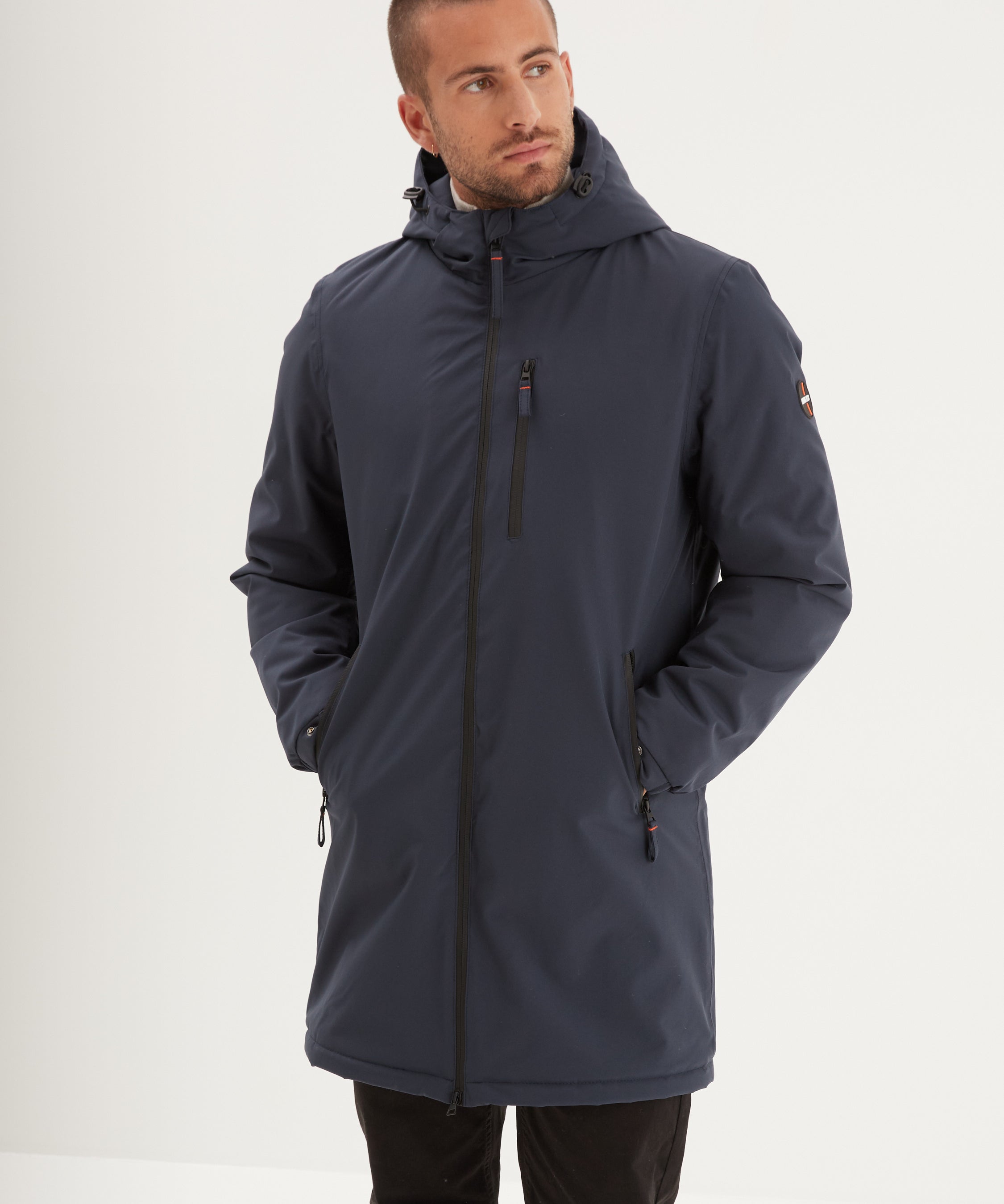 Regen - Parka longue en sherpa