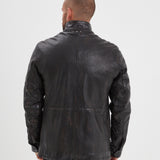 Salemi - Blouson cuir vintage