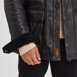 Salemi - Blouson cuir vintage