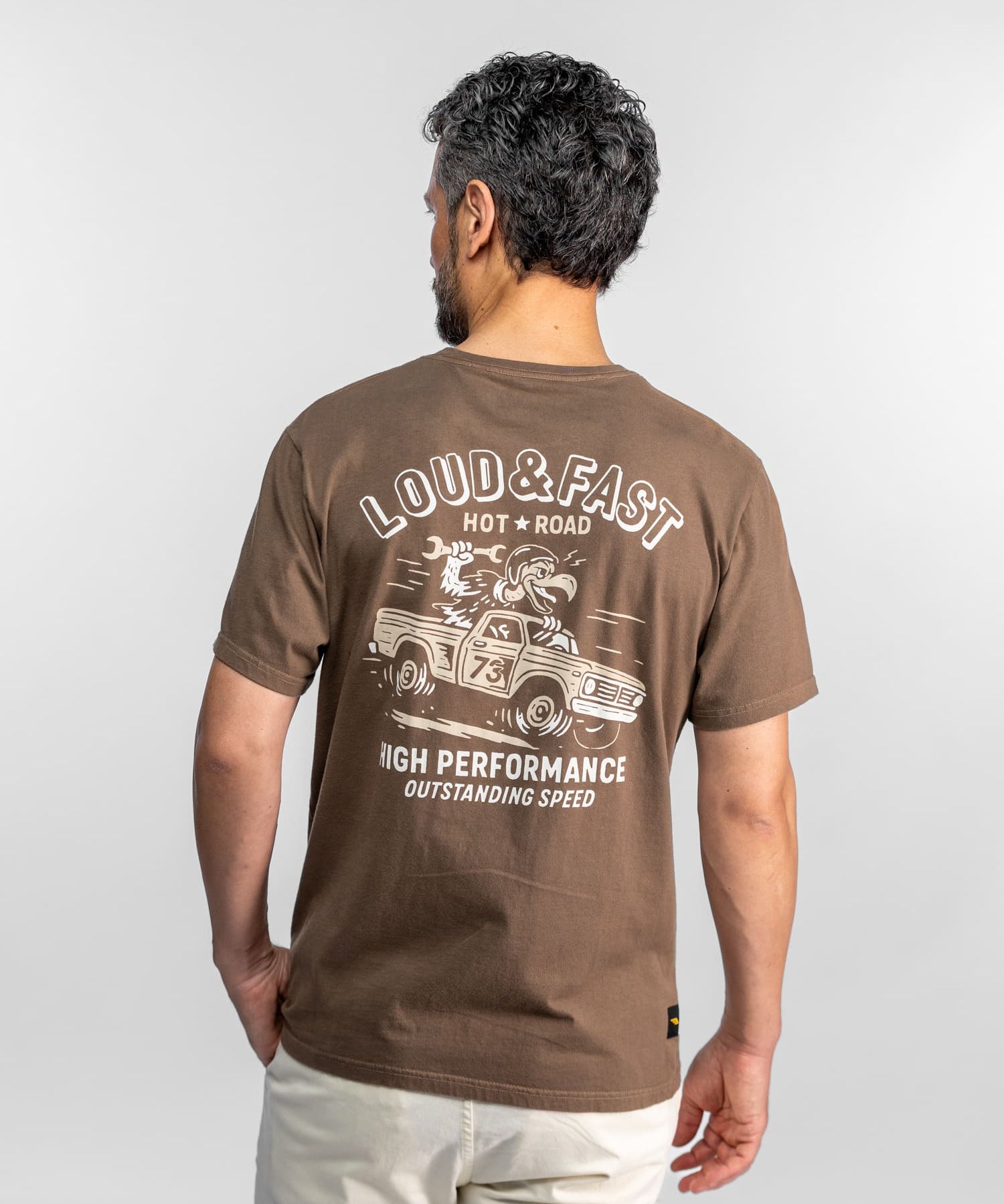Découvrez notre collection de t-shirts et polos personnalisés au style vintage pour homme de la marque DAYTONA 73.