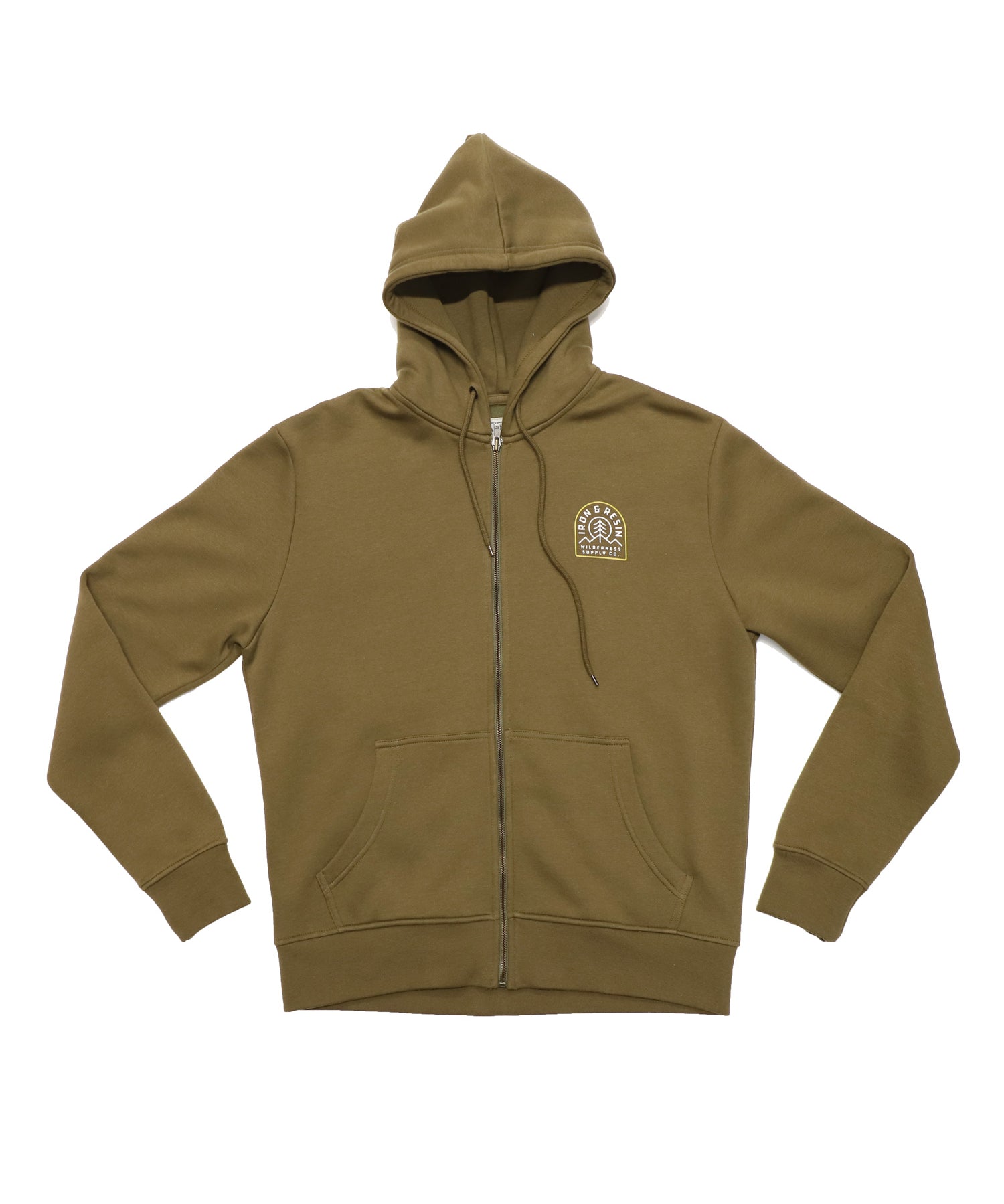 Woodland zip hoodie - Men's fleece