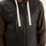 West road - Gilet cuir homme