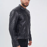 Dustin - Blouson cuir homme