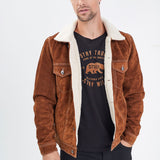 Trucker - Blouson sherpa trucker homme