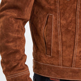 Trucker - Blouson sherpa trucker homme